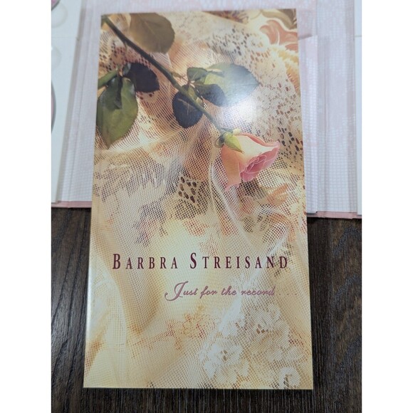 1991 Boxed Disc Set Barbra Streisand CDs Just for the Record Hits 1960s-1980s - Picture 6 of 14